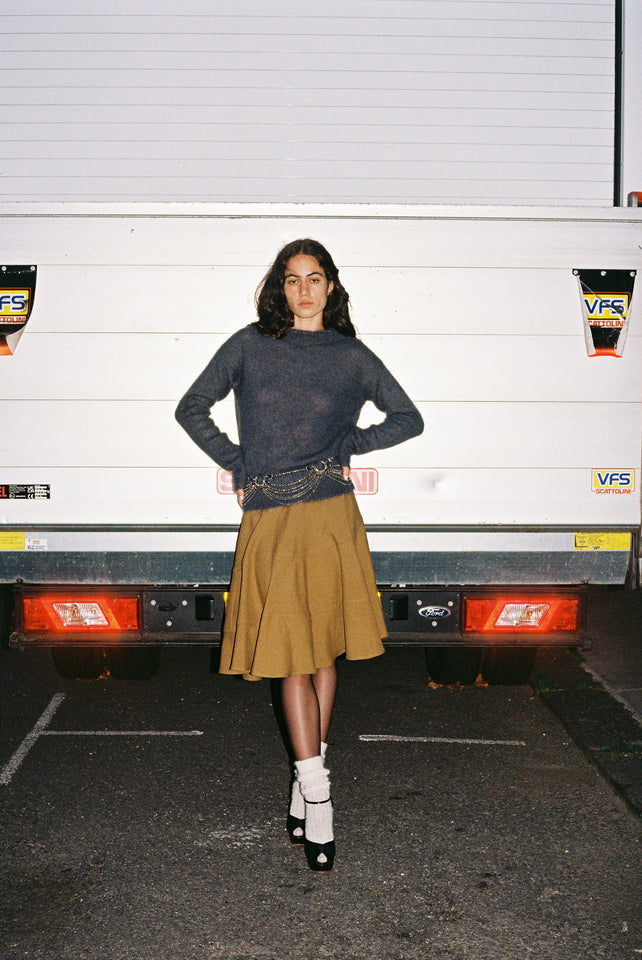 Everyday Jumper - Pavement Grey Mohair
