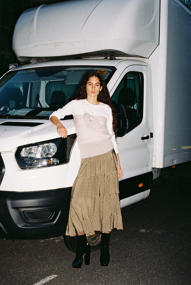 Twirl Skirt - Grunge Check