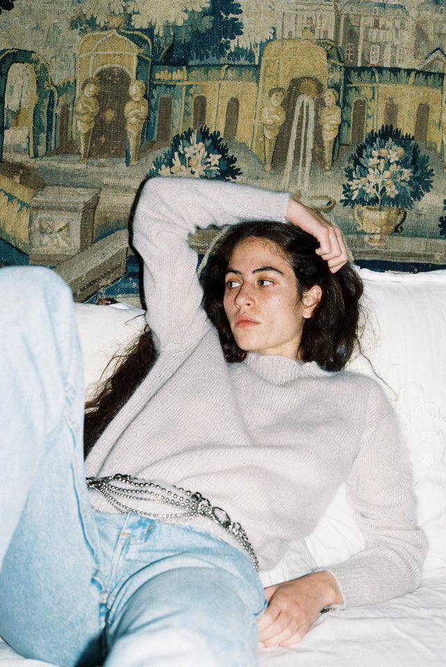 Everyday Jumper - Ghiaccio Mohair