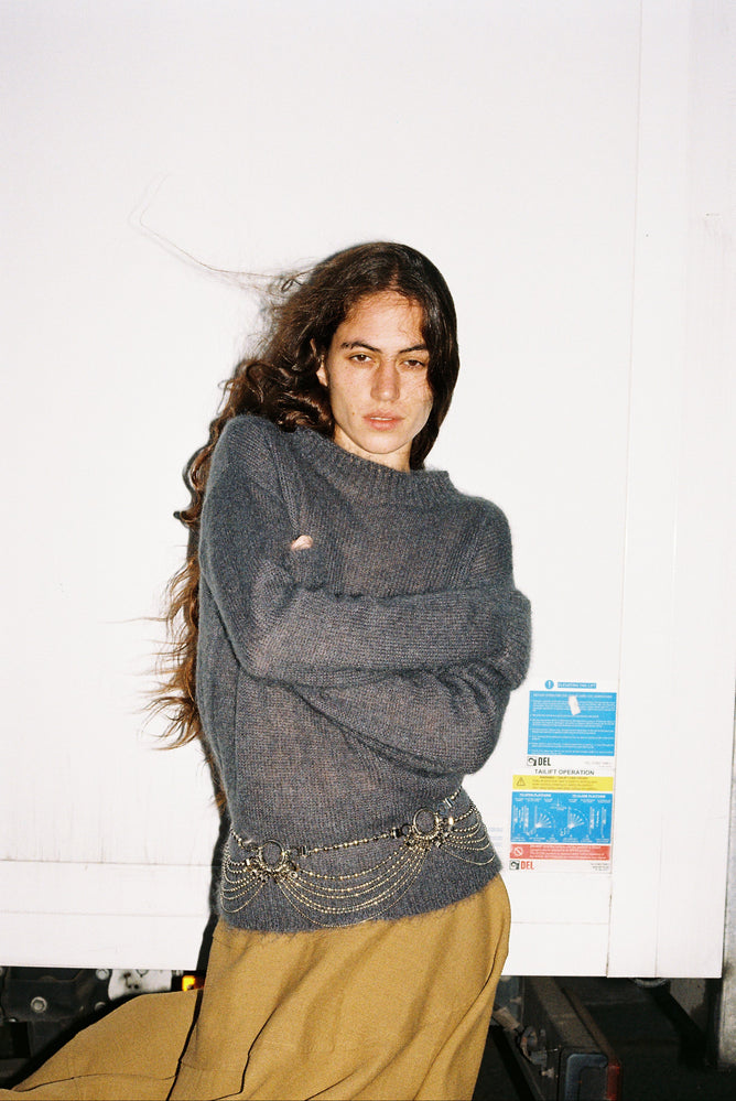 Everyday Jumper - Pavement Grey Mohair