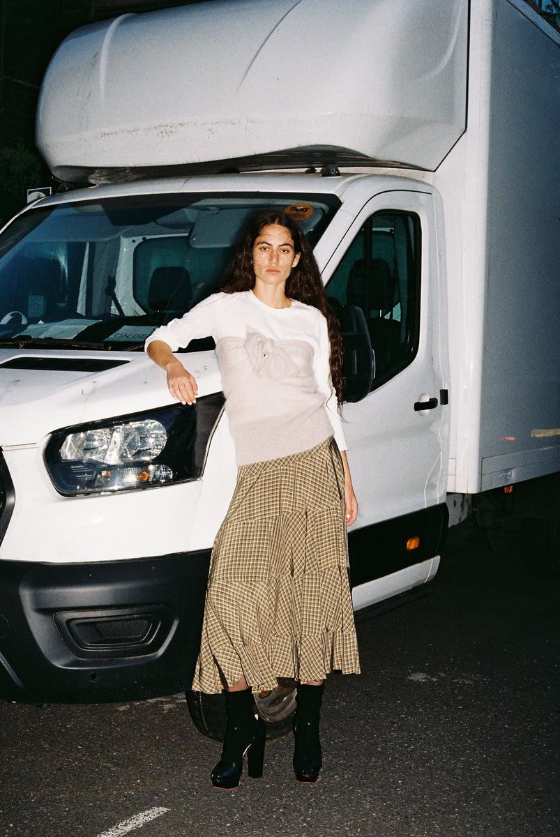 Twirl Skirt - Grunge Check