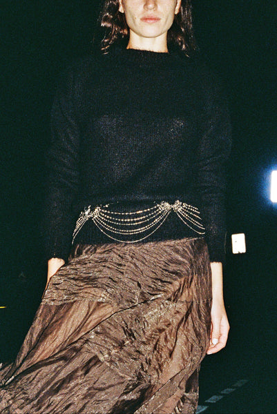 Everyday Jumper - Black Mohair