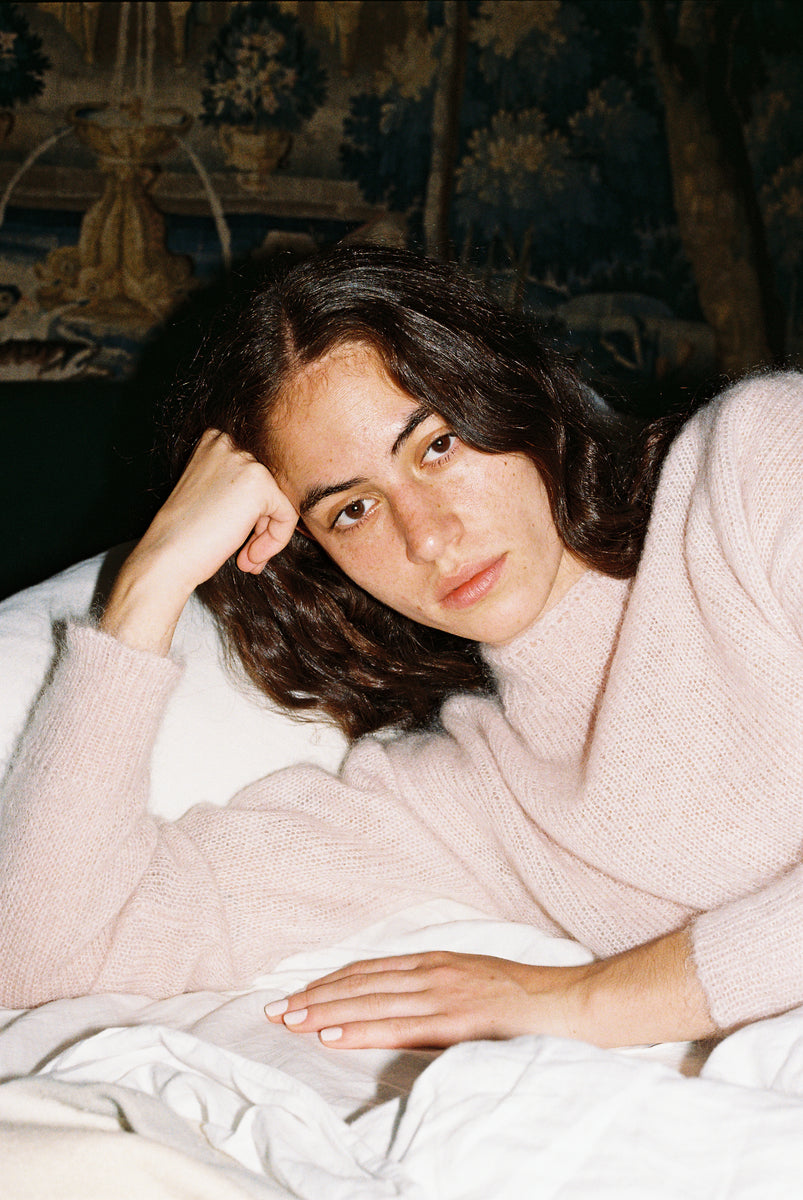 Everyday Jumper - Petal Pink Mohair