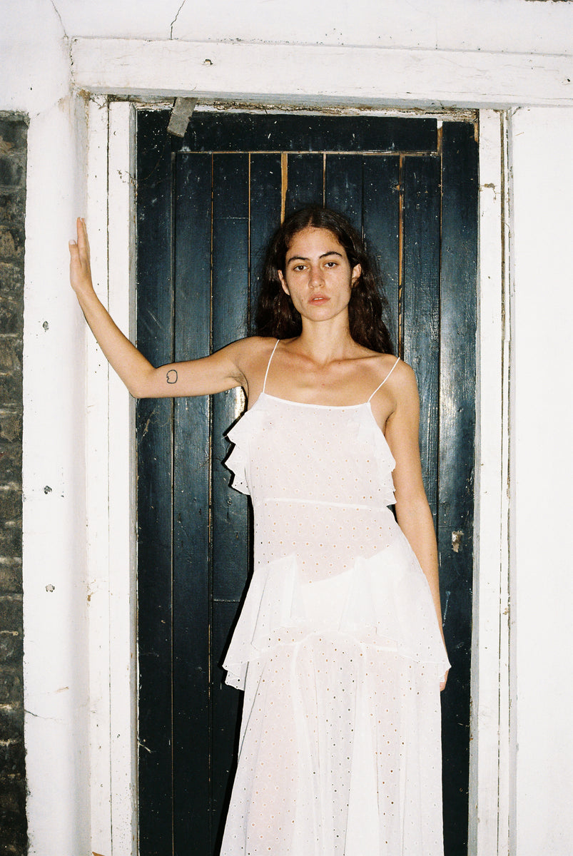 Poetic Slip Dress - Broderie Anglaise