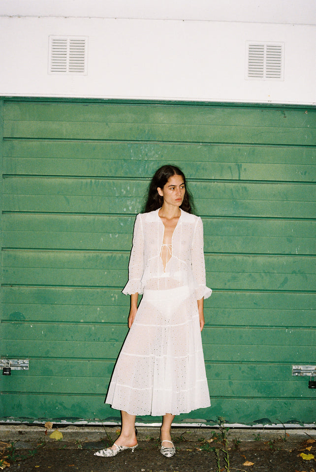 Twirl Skirt - Broderie Anglaise