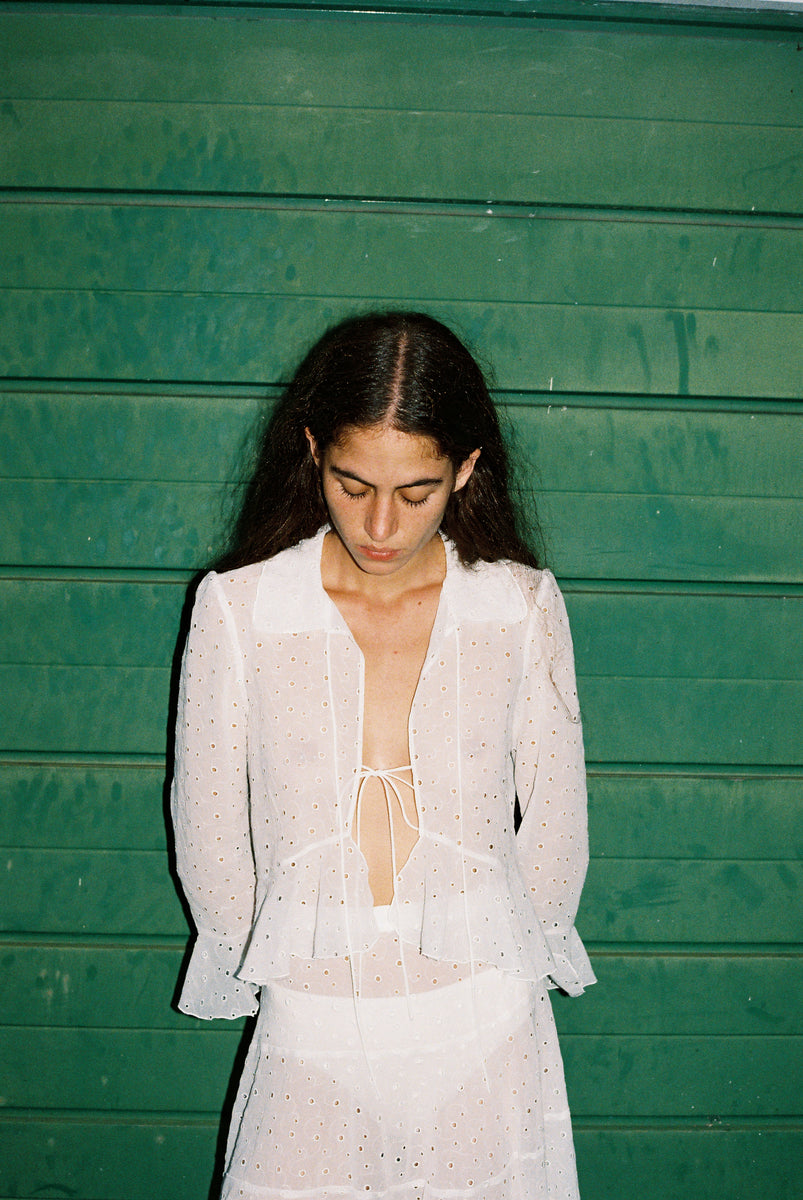 Poetic blouse - Broderie Anglaise