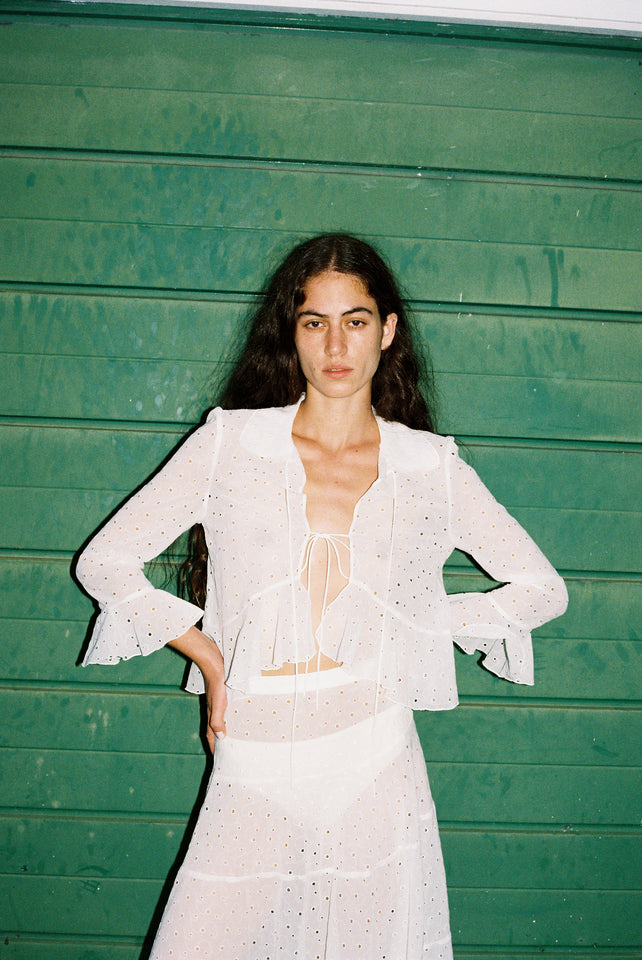 Poetic blouse - Broderie Anglaise