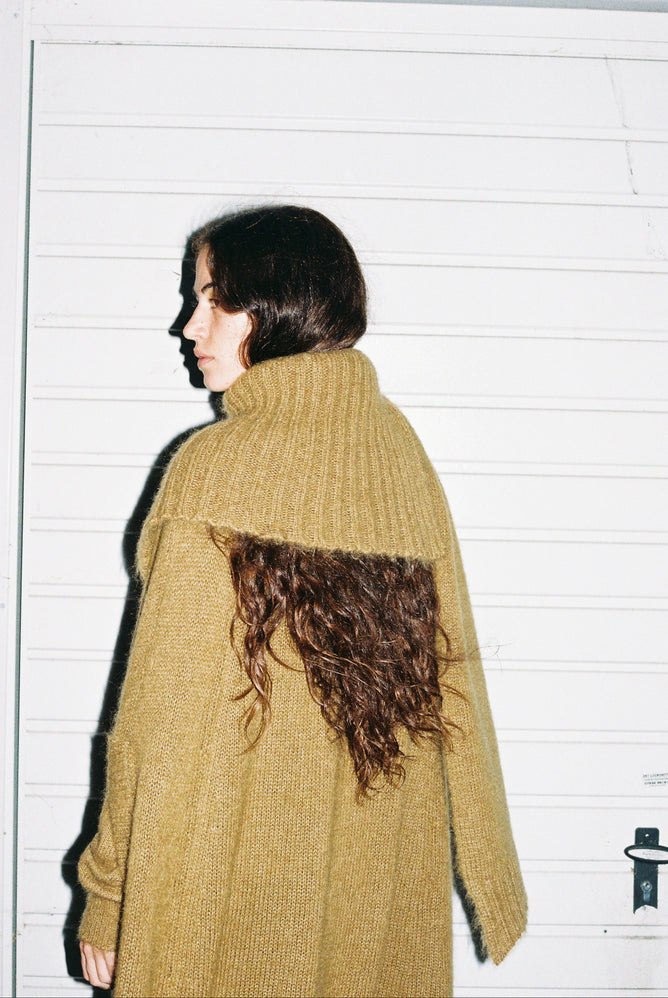 The Scarf - Caramel Mohair