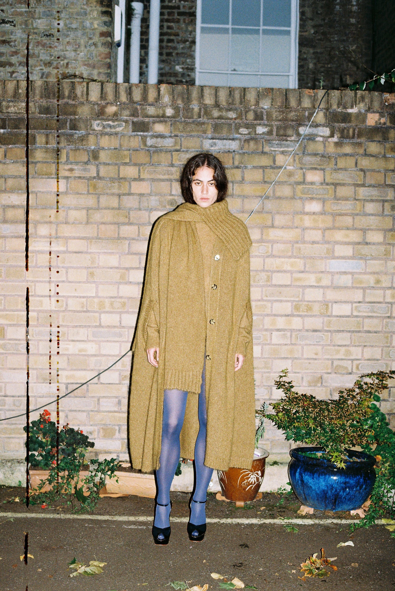 Cape No.01 - Caramel Mohair