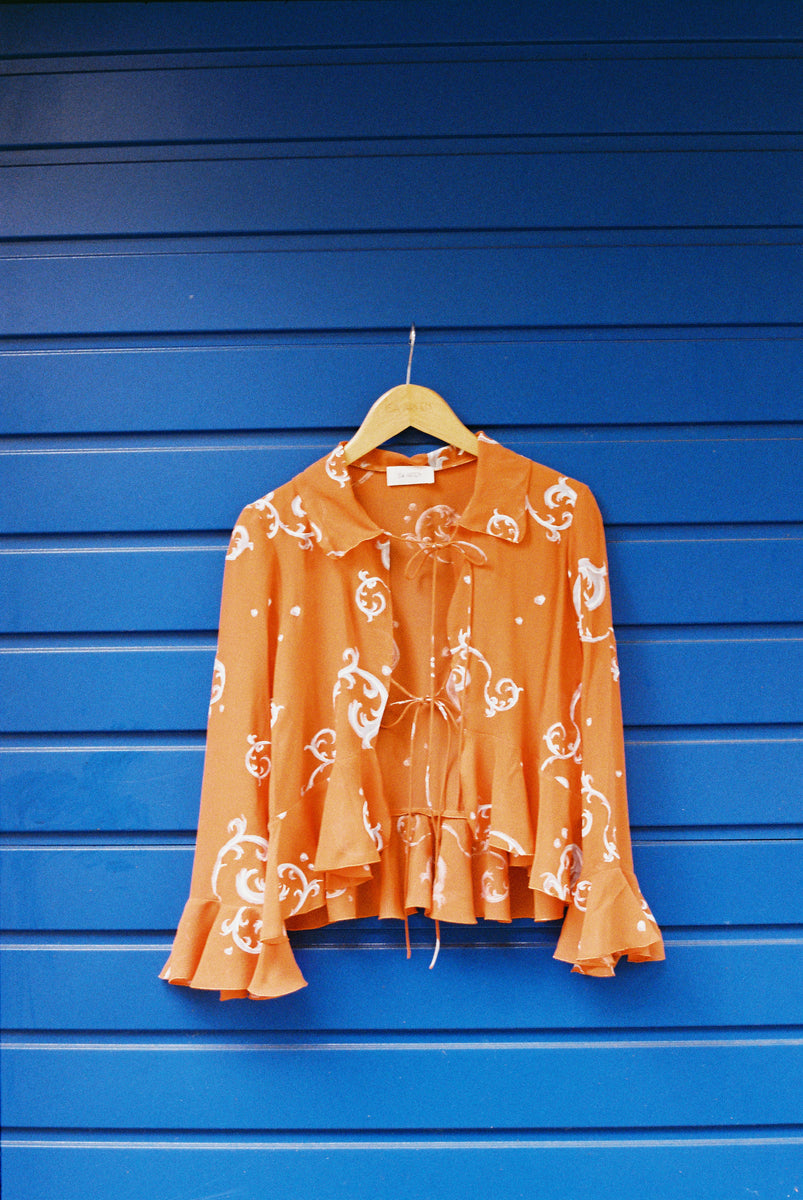 Poetic blouse - Gold Flame