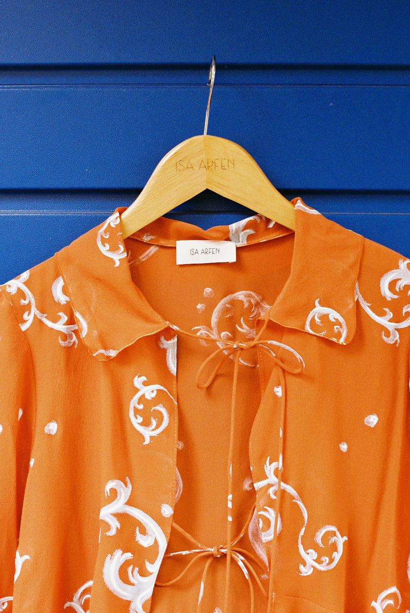 Poetic blouse - Gold Flame